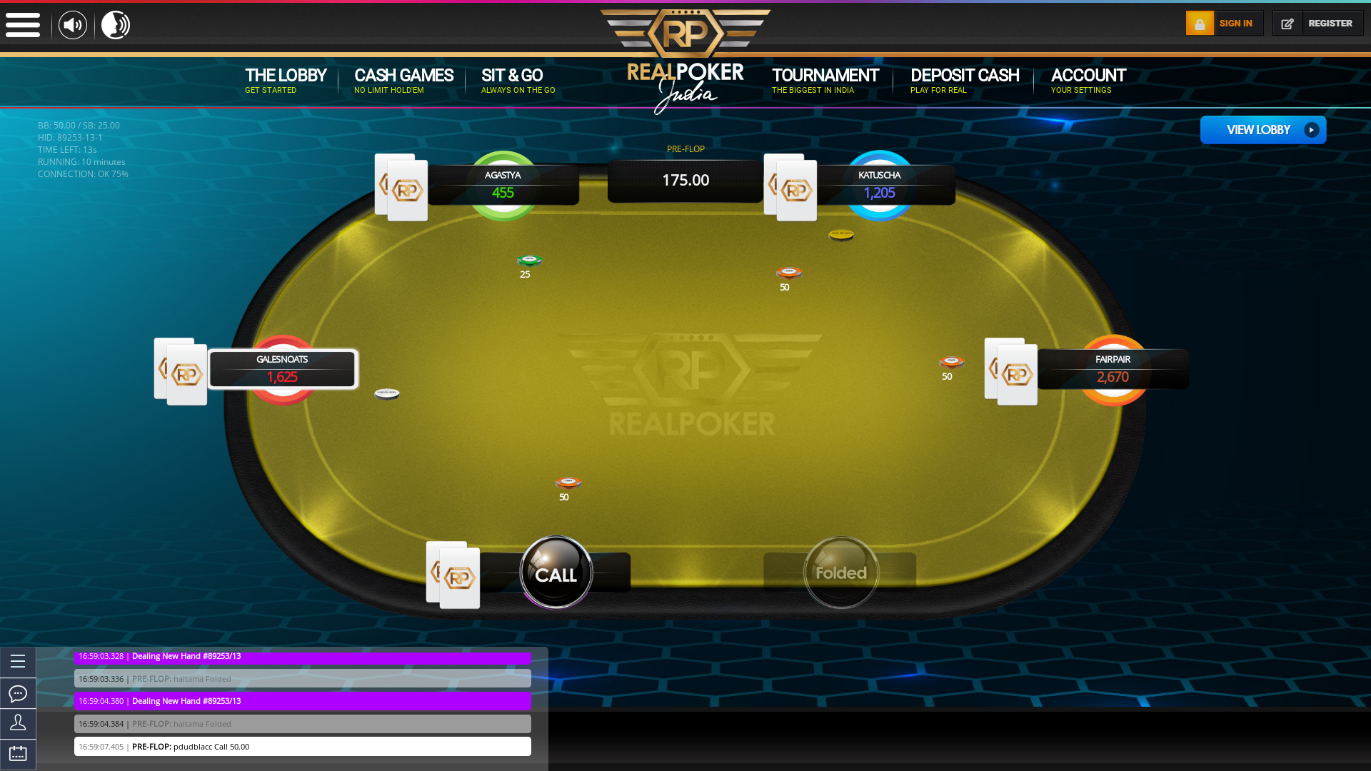 Real India Online Poker Room from 5th July