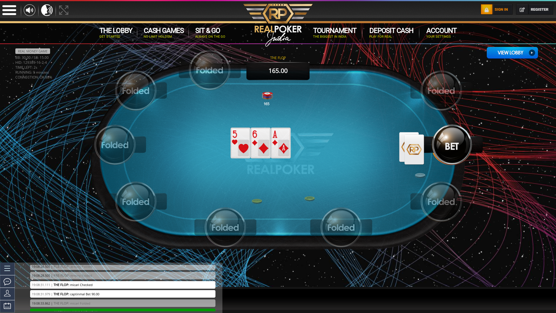 Indore Online Poker 10 Player